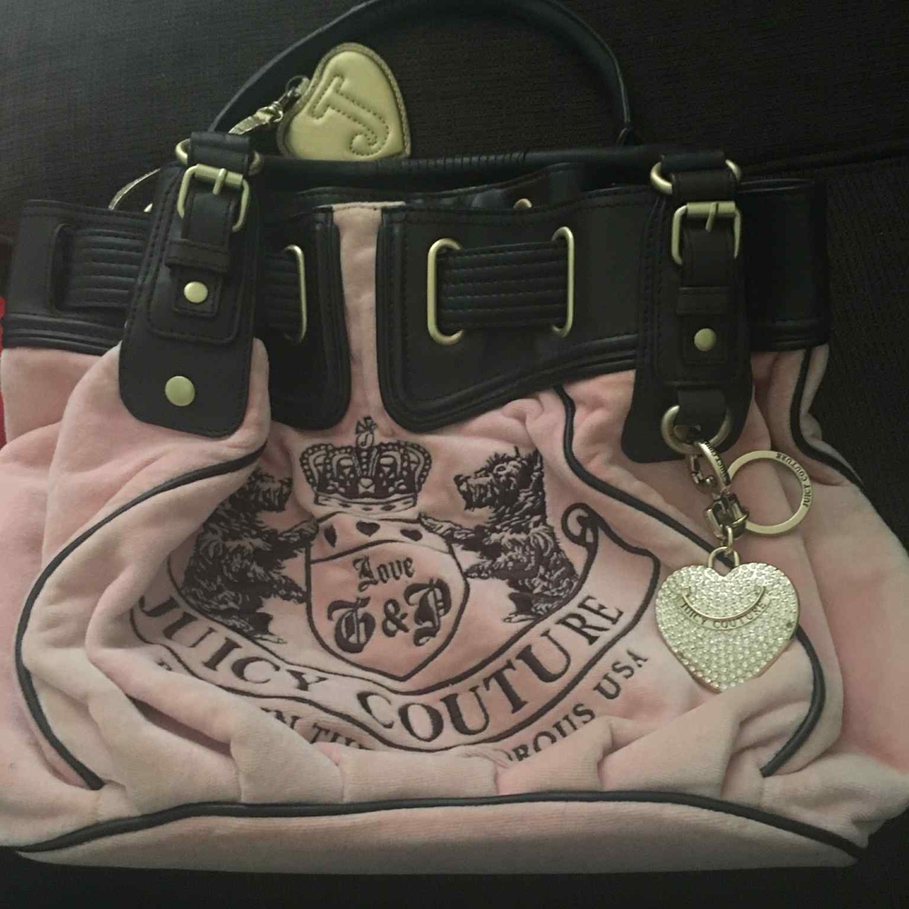 JUICY Couture Pink Scottie Daydreamer Bag